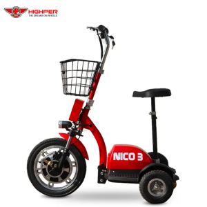 Elektrisk 3-hjuls scooter