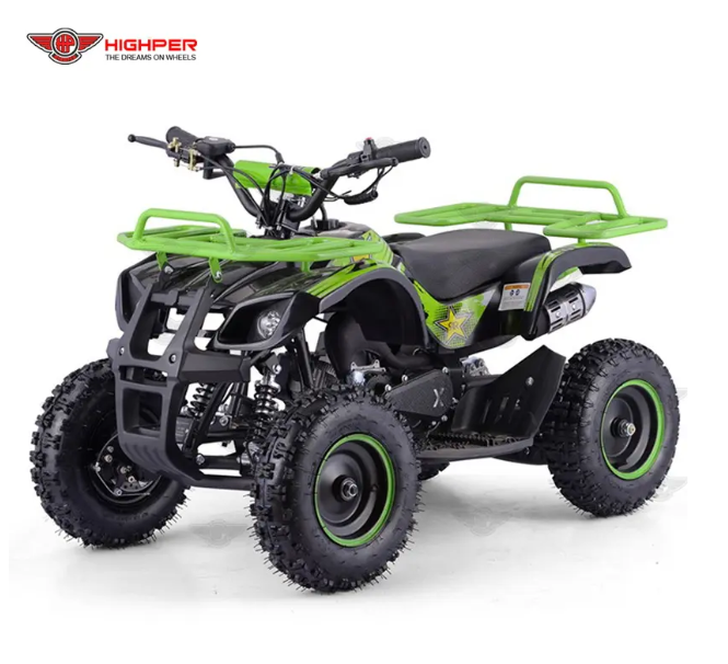 2-stroke Mini Gas Powered 49cc Mini Quad Motorcycle