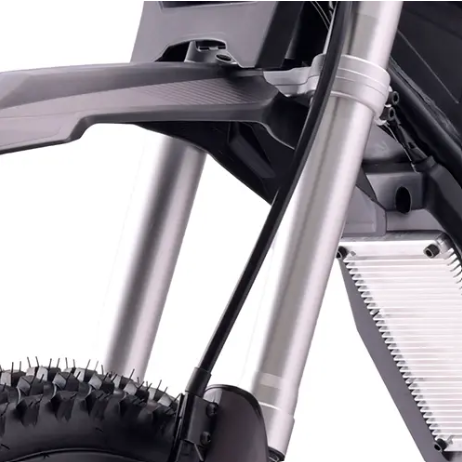 
Detailed images of electric off-road motorcycles