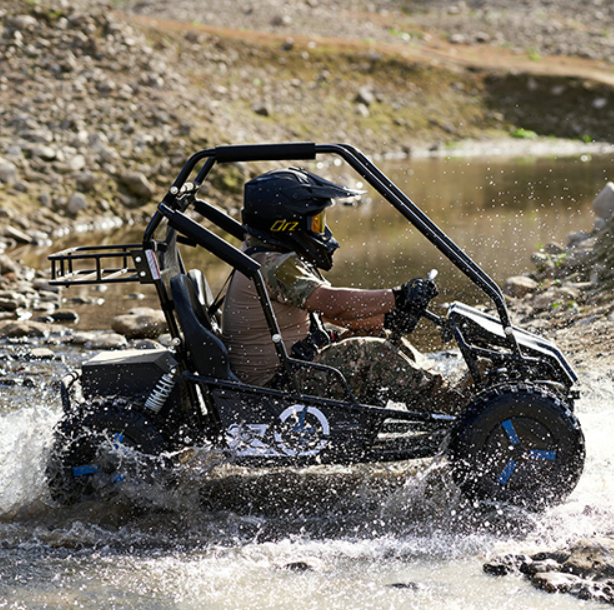Dual Seats Electric Buggy for Big Kids
