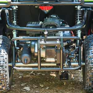 200cc Go-kart with CAE Frame Rally Suspension for Adults