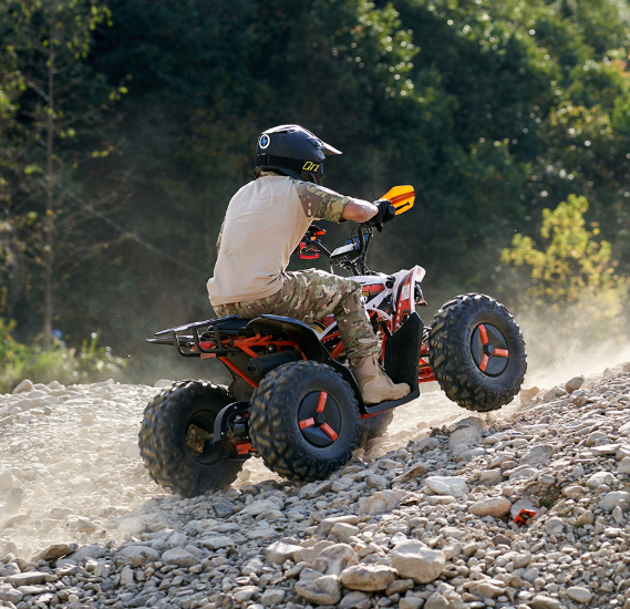 Shaft Drive Electric ATV over 2000W